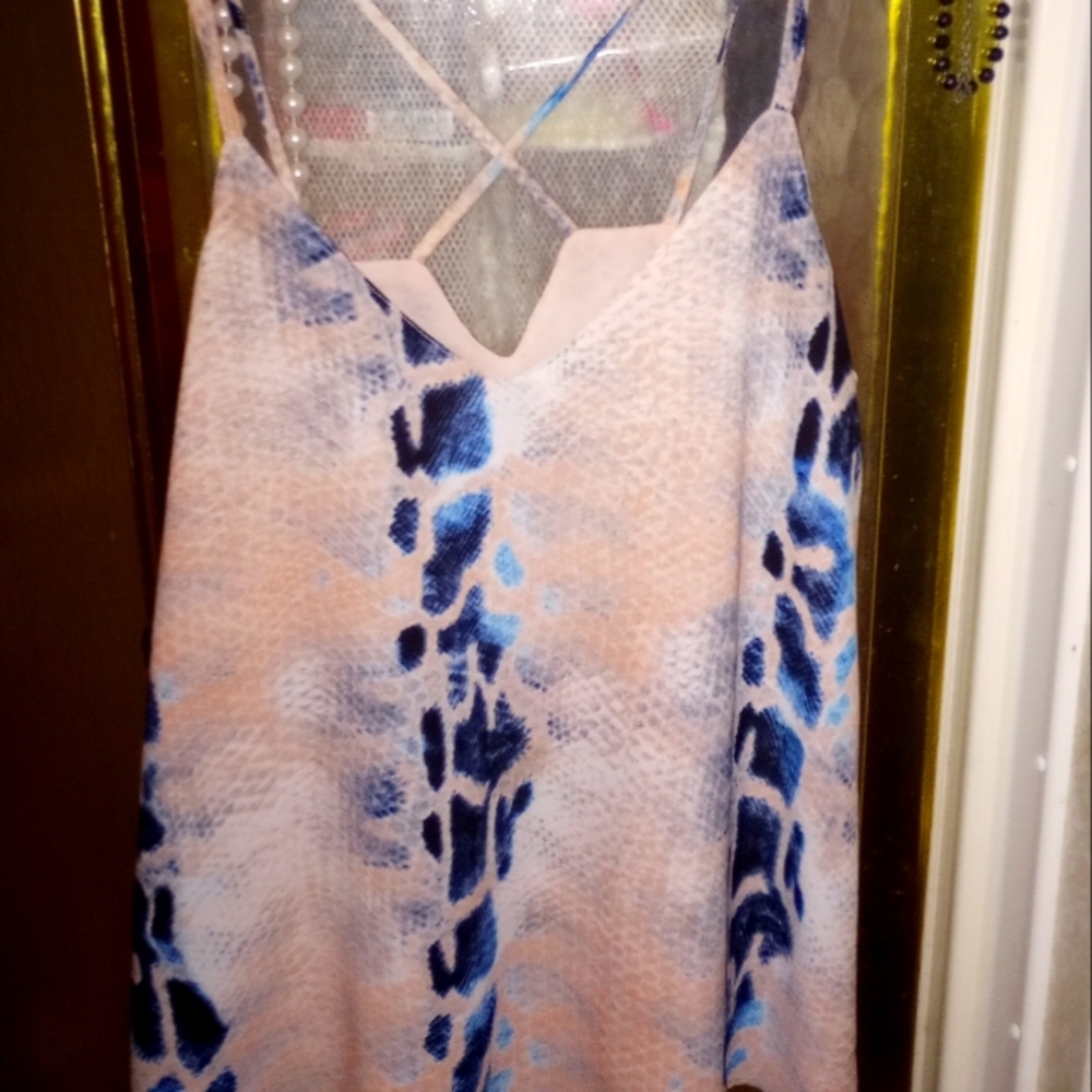 multicolor snake print shirt